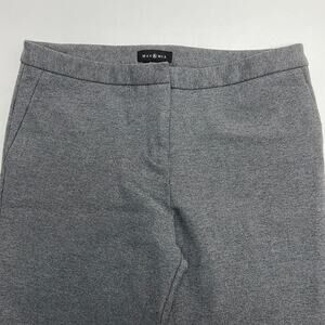 MAX & MIA Women’s Small Gray Thick & Stretchy Crop Pant